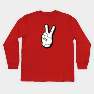 Dueces From Tampa - Red Kids Long Sleeve T-Shirt